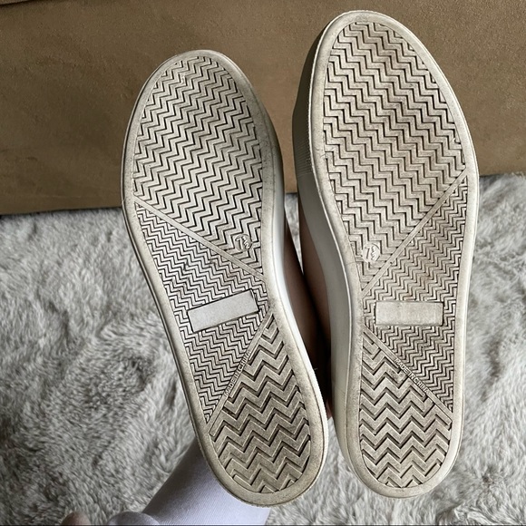 Express gemstone platform shoes sneakers fashion blush pink sz 7.5 cute women's - Picture 14 of 15